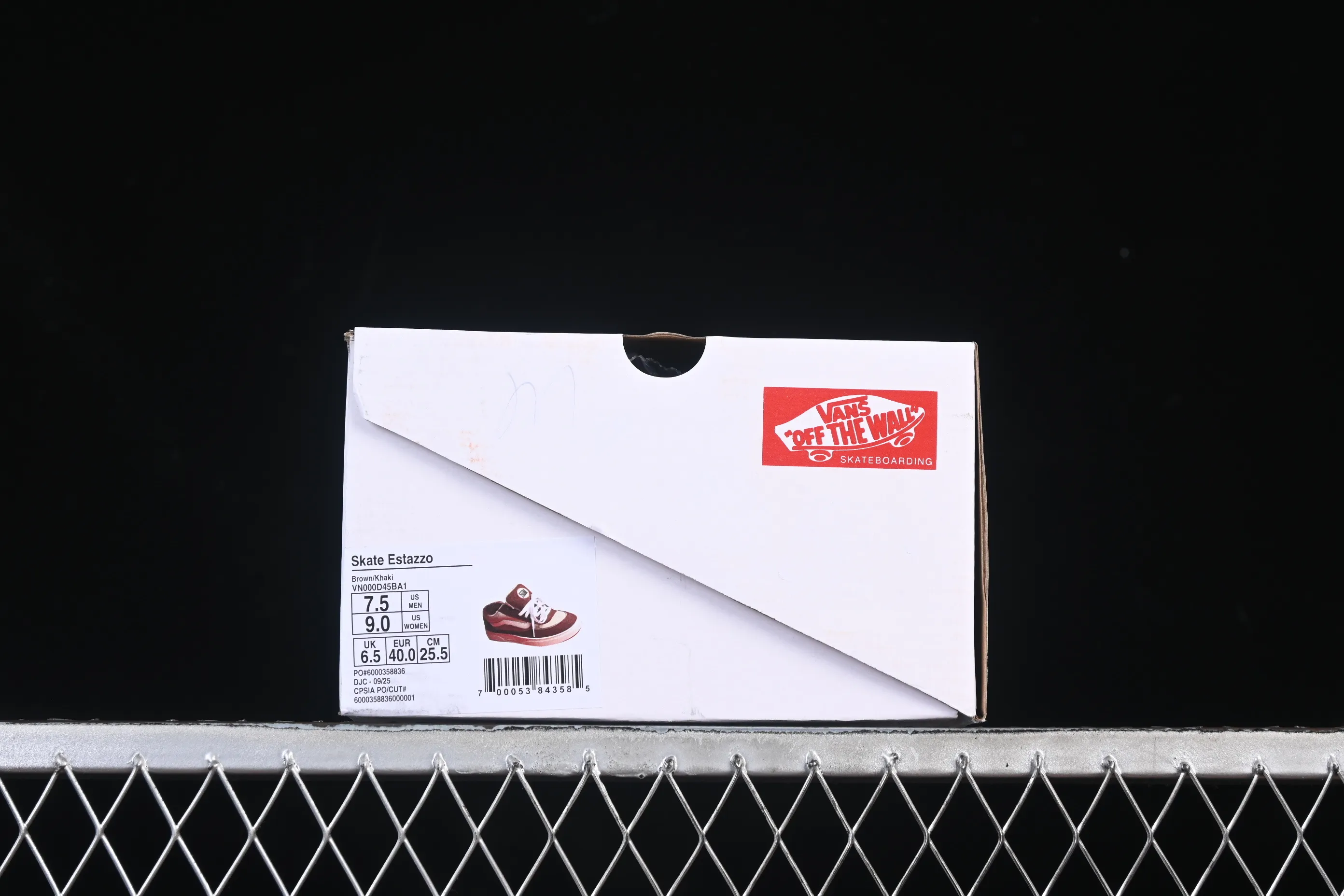 All categories Vans Vans series Vans Low Vans low-top Vans Skate Estazzo Vans low-top casual sports skateboard shoes VN000D45BA1
